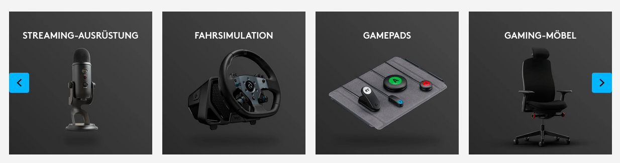 Gaming Zubehör und Equipment bei Logitech G zum Sparpreis mit einem Gutschein kaufen