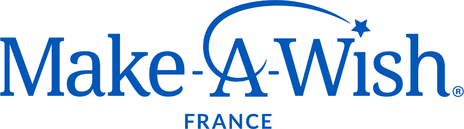 Logo Make-A-Wish France sur fond blanc