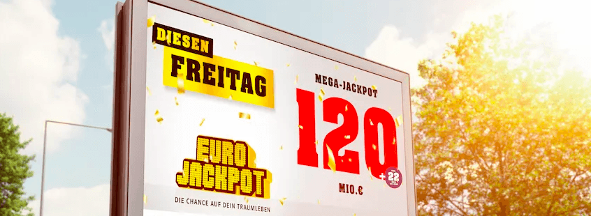Spiele jetzt bei Lotto.de den Eurojackpot und gewinne bis zu 120 Millionen Euro