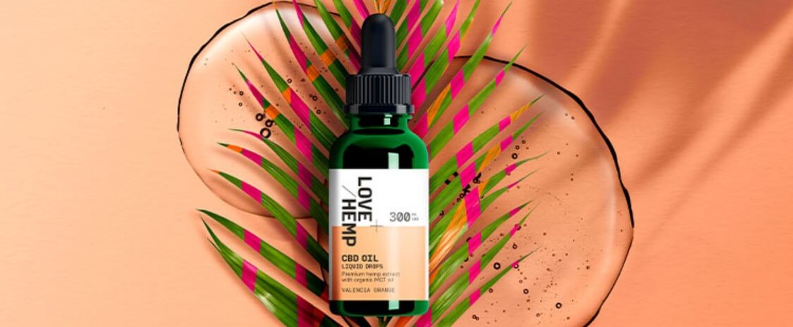 Love Hemp - CBD Oil Bottle