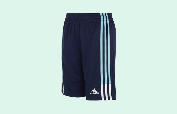 adidas Big Boys Clashing 3-Stripes Short