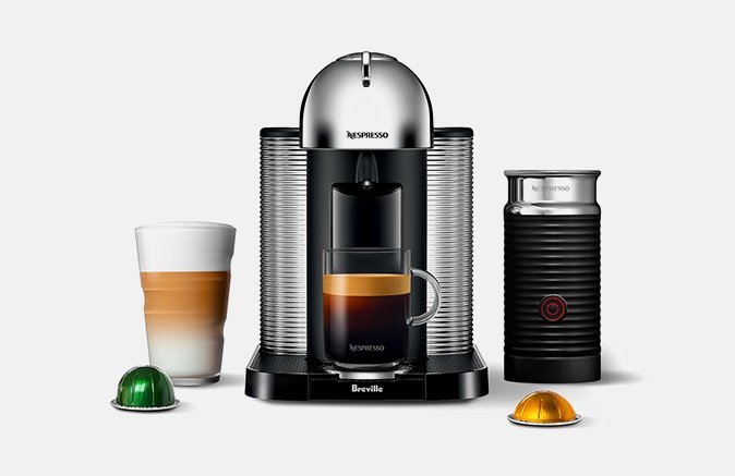 VertuoLine Coffee & Espresso Machine with Aeroccino - Nespresso by Breville