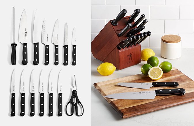 15-Piece Knife Block Set - J.A Henckels