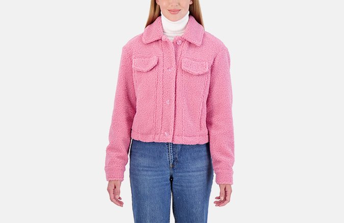 Faux Fur Shirt Jacket - Sebby