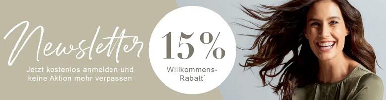 15 % Newsletter-Gutschein bei Madeleine