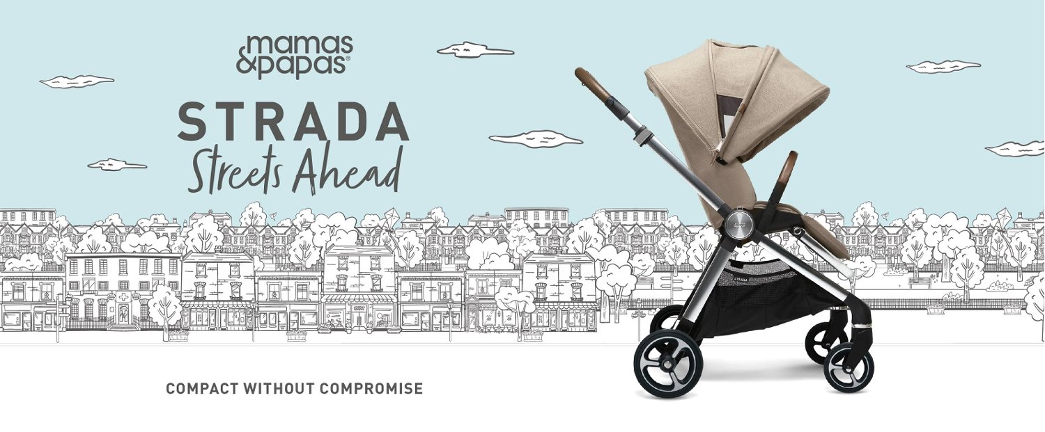 Mamas and Papas Strada banner - pushchair
