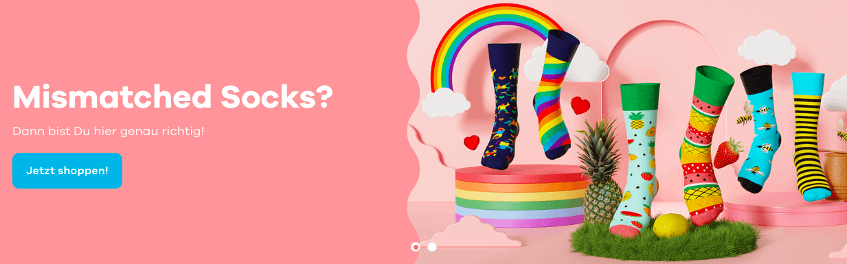 Finde mismatched Socken bei Many Mornings im Online-Shop zu Sparpreisen