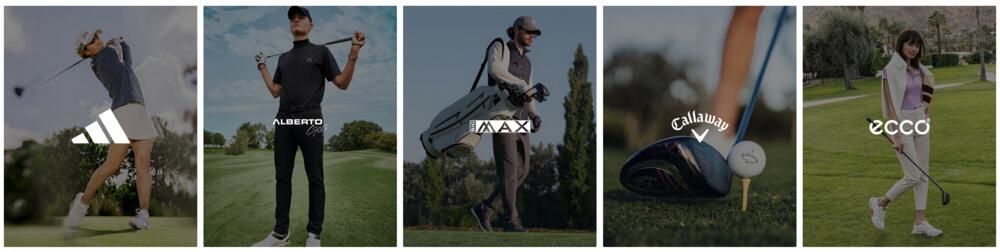 Verschiedene Marken im All4Golf Sortiment