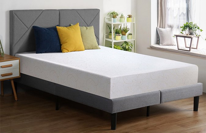 granrest 10 inch ultra comfort memory foam mattress