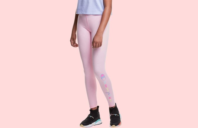 Watercolor Script Logo Leggings