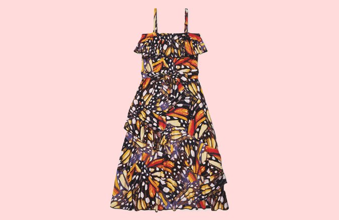 Sofia Jeans by Sofia Vergara Girls’ Ruffle Maxi Dress
