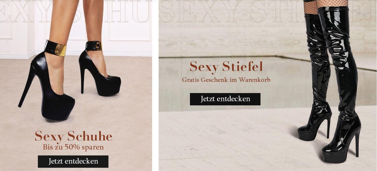 Banner für Milanoo-Gutscheine im Online-Shop: 50 Prozent Rabatt auf Schuhe und ein Gratis-Geschenk im Warenkorb beim Kauf von Stiefeln