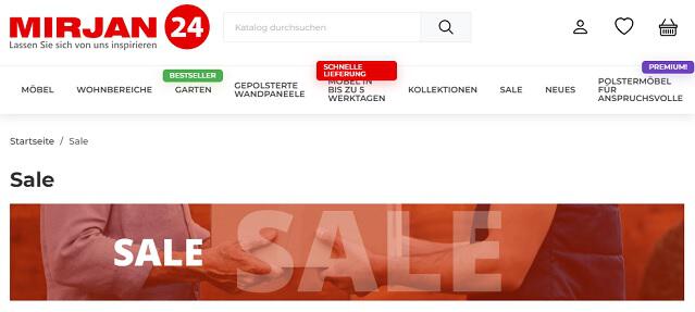 img: mirjan24-sale / alt: Sicher dir großartige Rabatte im MIRJAN24 Sale!