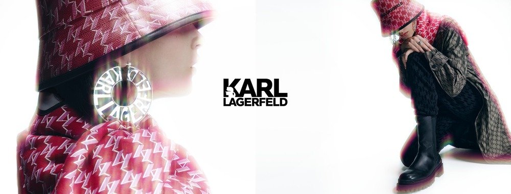 Doudoune et bob Karl Lagerfeld