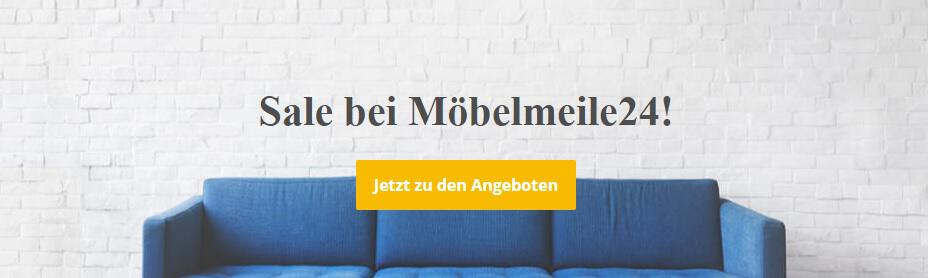 Banner für Möbelmeile24 Sale