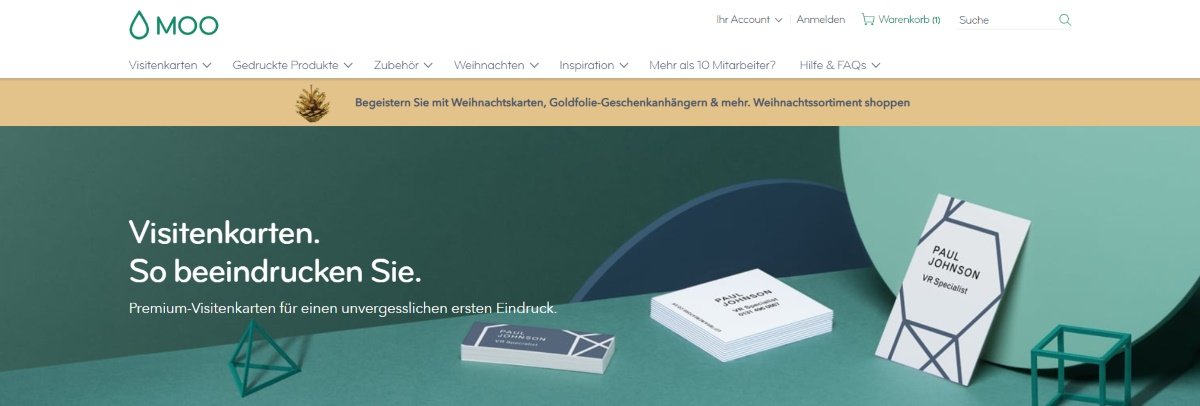 Screenshot des Moo-Webshops