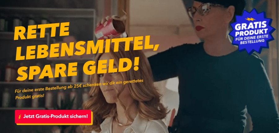 Banner für ein Motatos-Gratis-Produkt zur ersten Bestellung