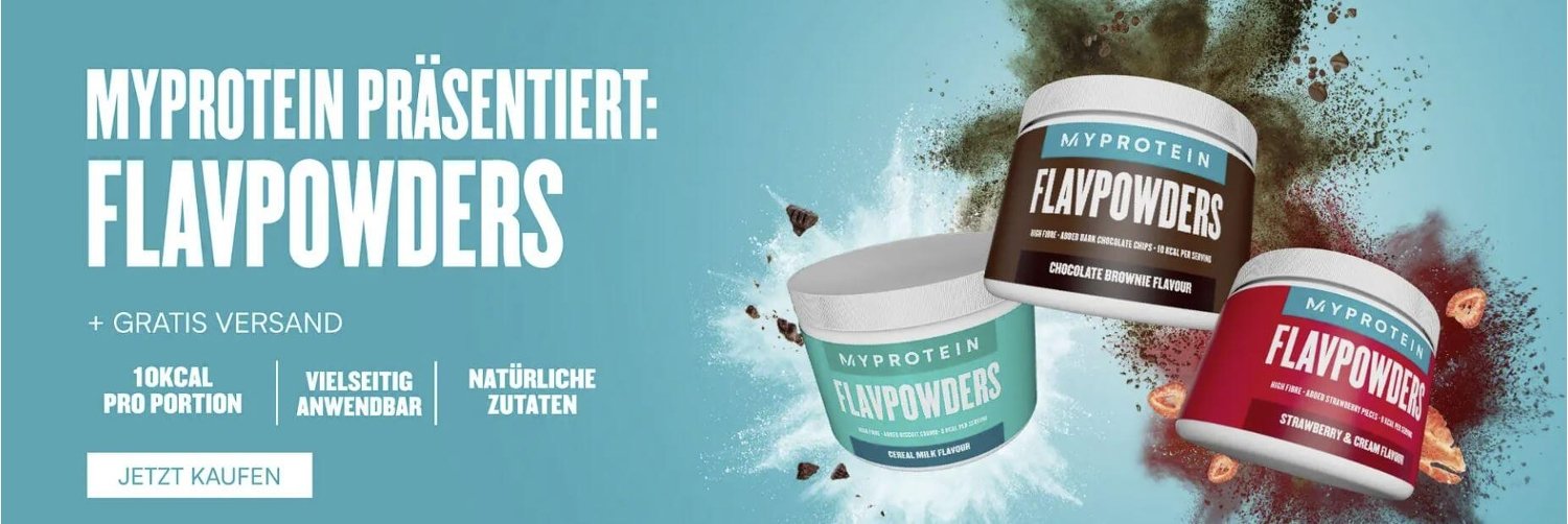 MyProtein-FlavPowders mit Gratis-Versand bestellen