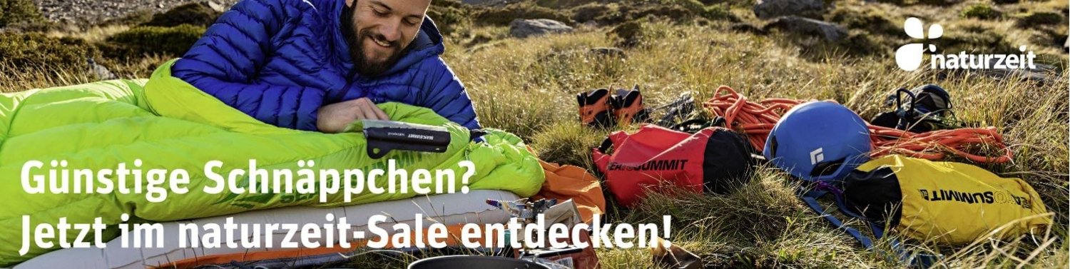Screenshot von Angeboten im Naturzeit Sale