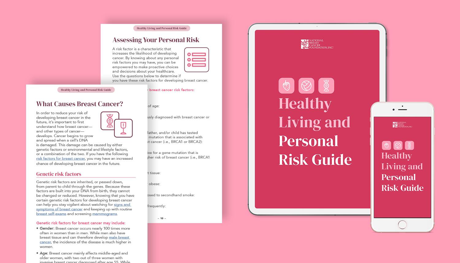 NBCF&apos;s healthy living and personal risk guide