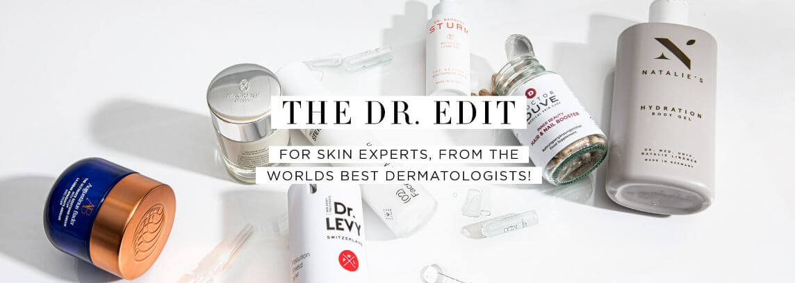 Banner für die Niche Beauty Gratis-Box in der The Dr. Edit