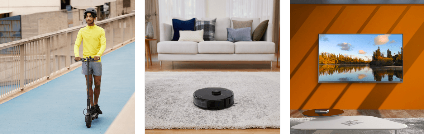 Odiporo Online-Shop mit tollen Elektronik Produkten von E-Rollern bis zu Staubsaugerrobotern