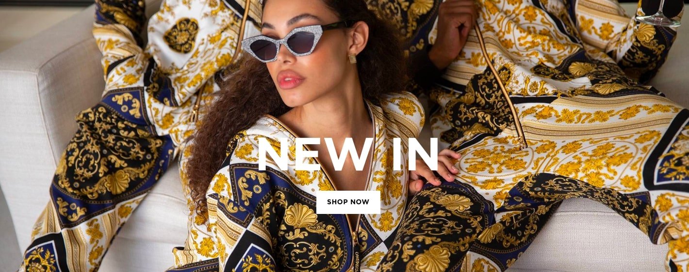 Die neue Kollektion mit goldenen Details und Barock-Mustern bei Onepiece im Online-Shop