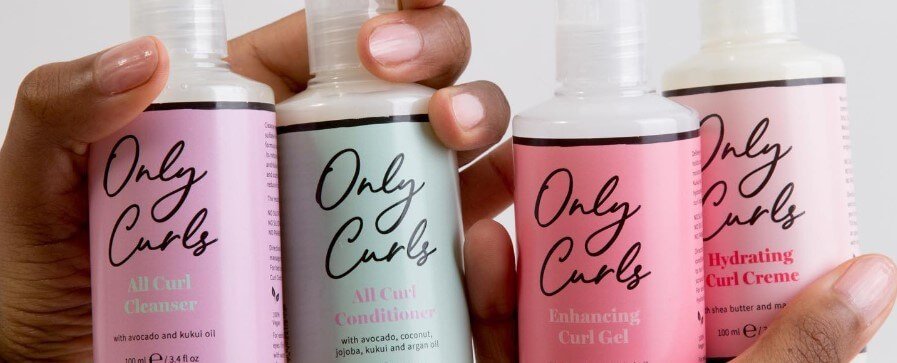 Only Curls how to save money banner