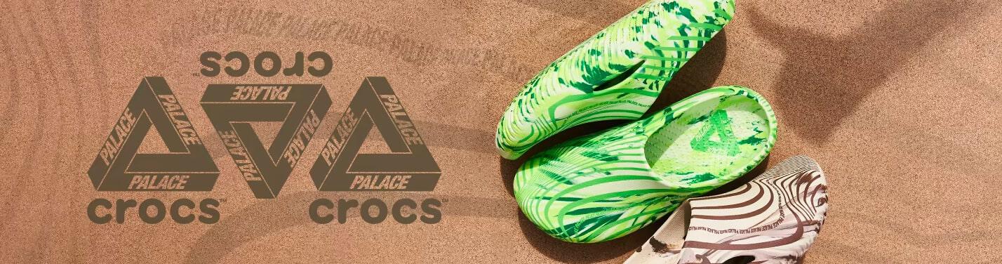 Die neue Palace Crocs Kollektion im Online-Shop