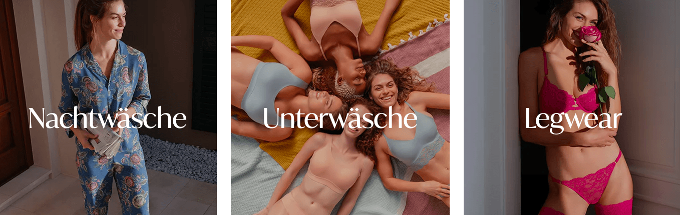 Nachtwäsche, Dessous und Strümpfe für Damen bei Palmers im Online-Shop