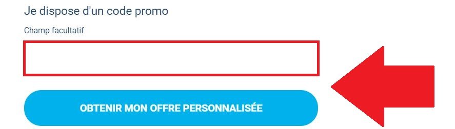 Emplacement de code promo Carrefour Assurance Habitation