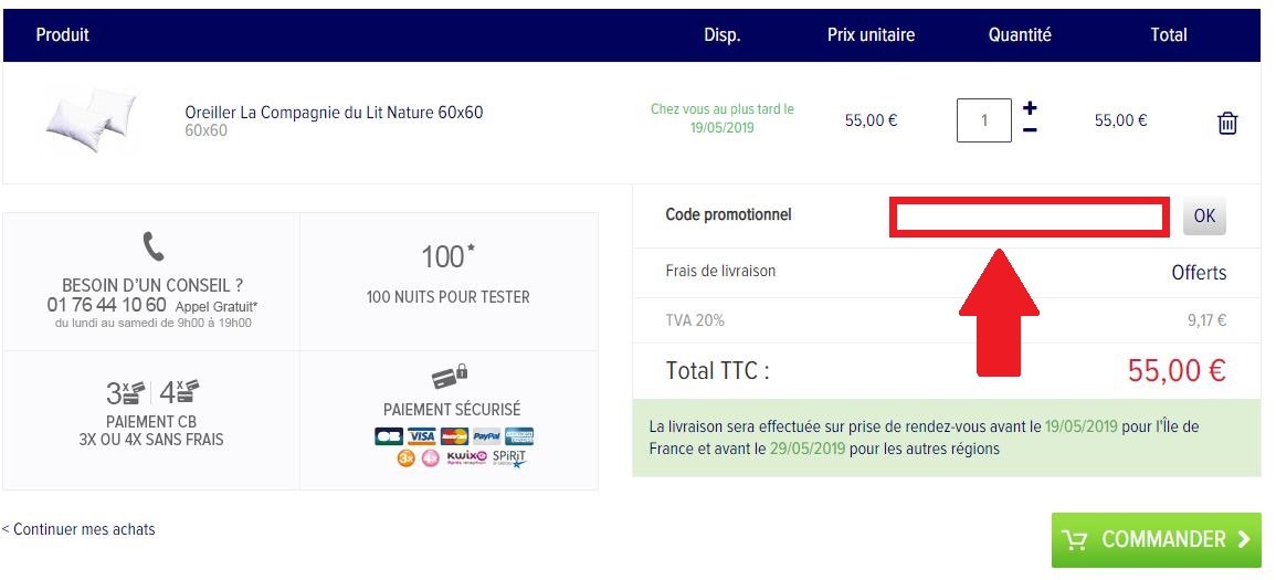 Codes Promo La compagnie du lit ᐅ 50 de réduction Août 2021