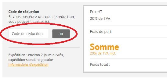 panier code promo onlineprinters