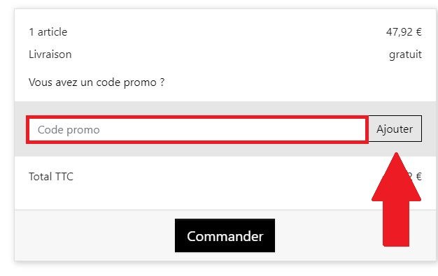 Emplacement codes promo Zeshoes