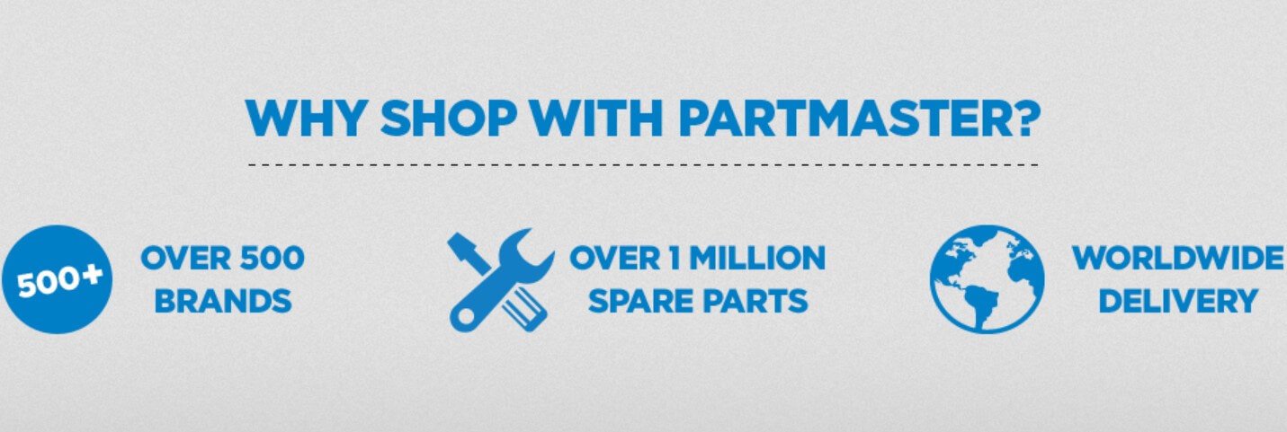 Partmaster - why shop with partmaster? banner