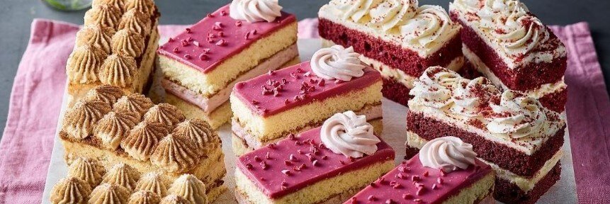 Patisserie Valerie cake selection