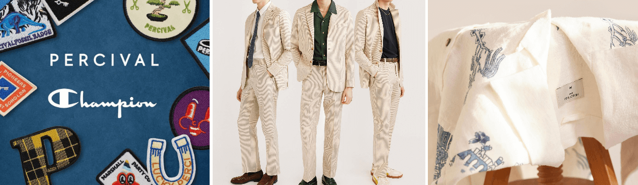 Percival menswear