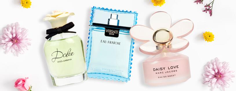 3 perfume bottles from FragranceNet