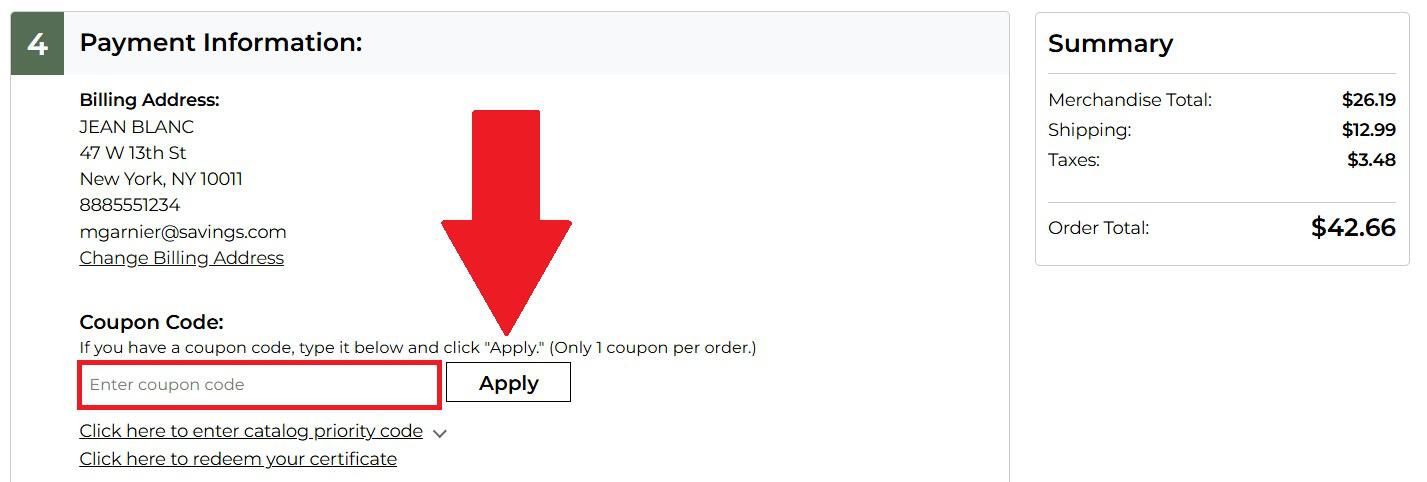 Personalization Mall Coupon Code Box