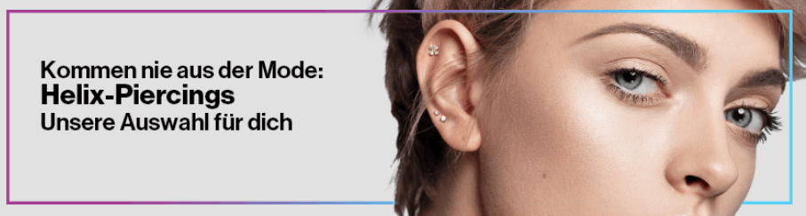 Banner für Piercingline-Helix-Schmuck