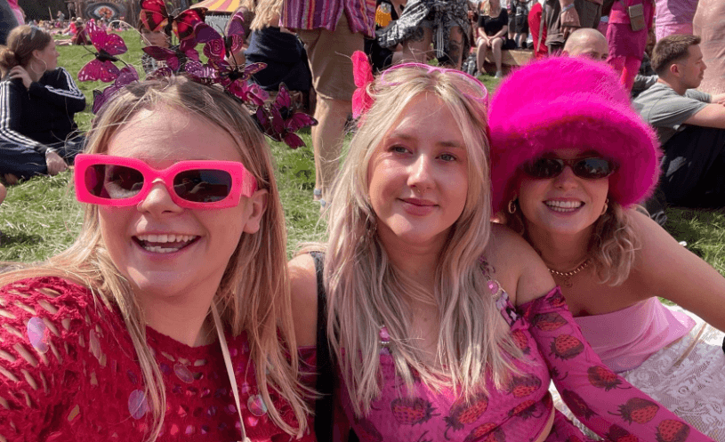 Pink Festival Hats