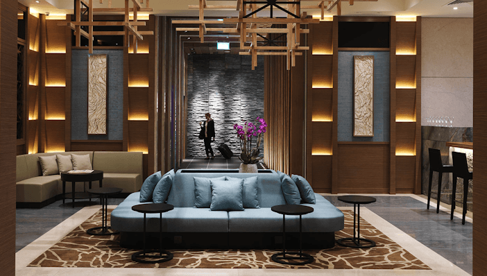 Plaza Premium Lounge entryway