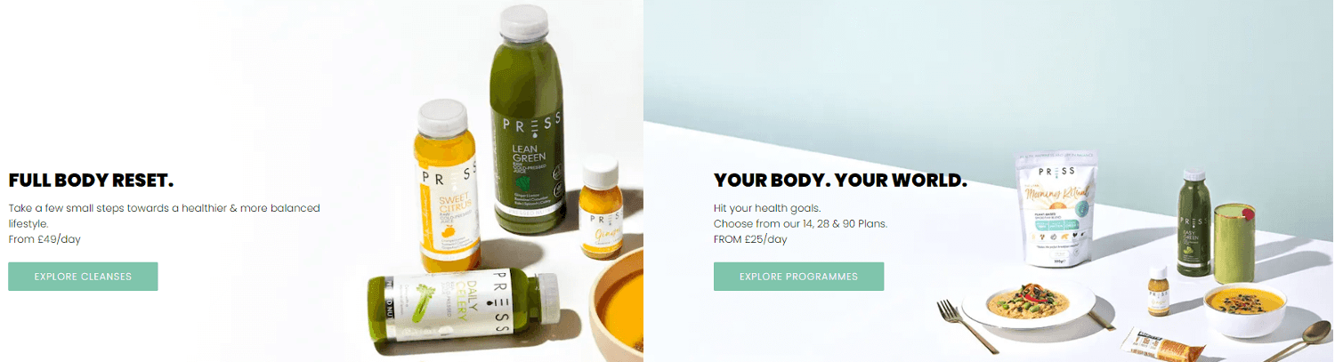 Press London homepage banner