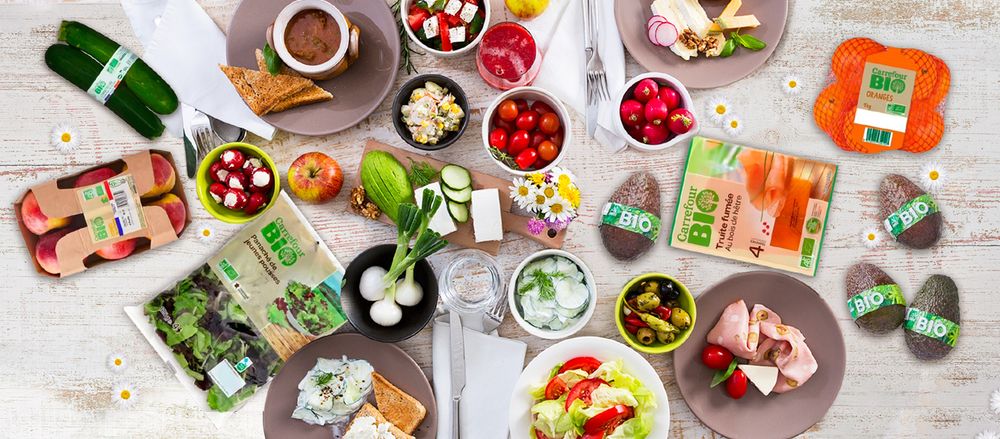 Produits bio Carrefour
