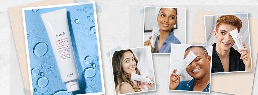 Produits nettoyants visage et soins Fresh