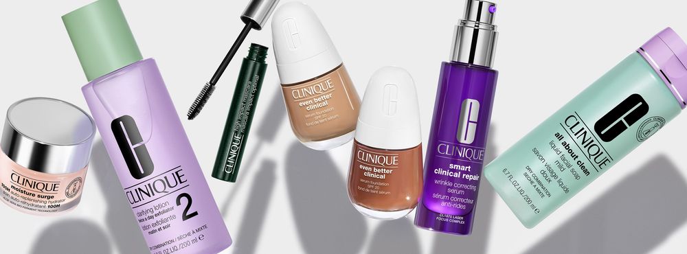 Produits de soin et maquillage Clinique