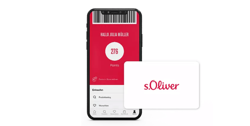 Vorteile der s.Oliver Kundenkarte mit den Fashion Points