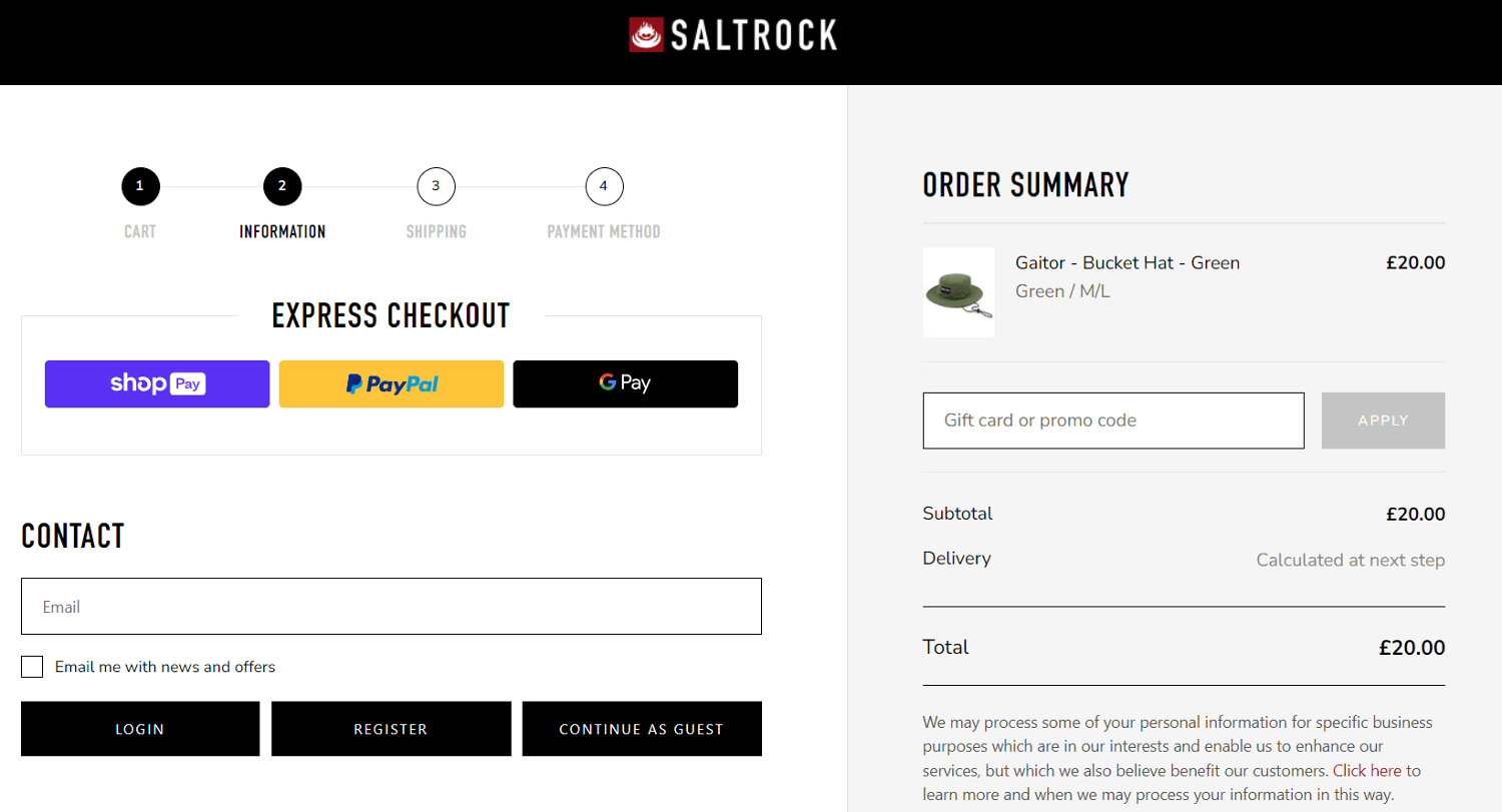 Saltrock Discount Code 5 Off in December 2024