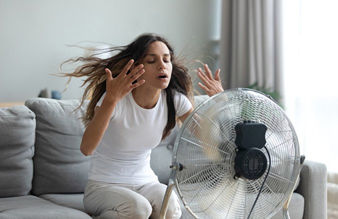 Use fans instead of air conditioning