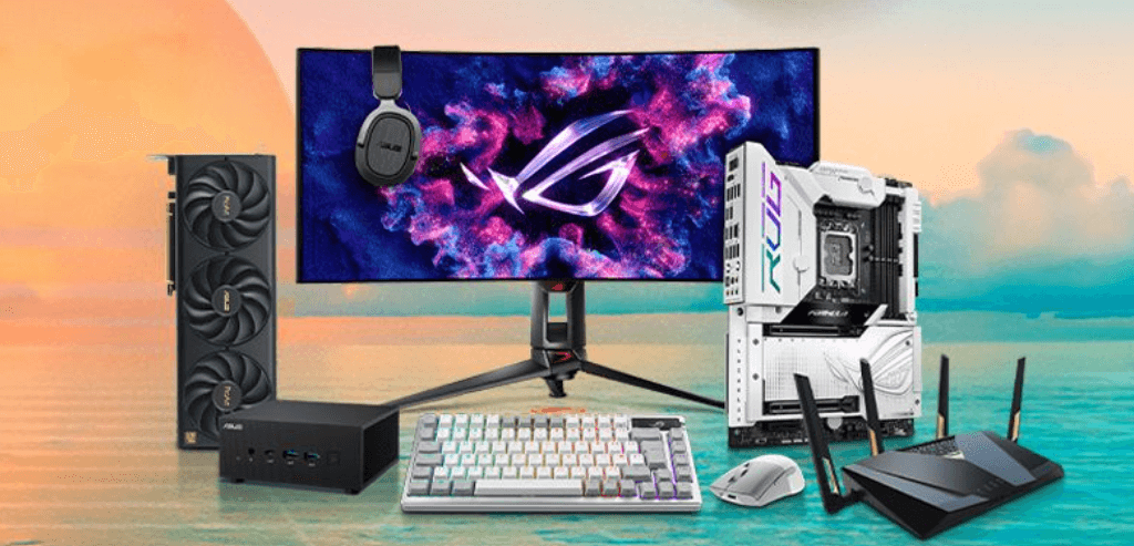 Scan offers page image showing a collection of computer tech and accessories